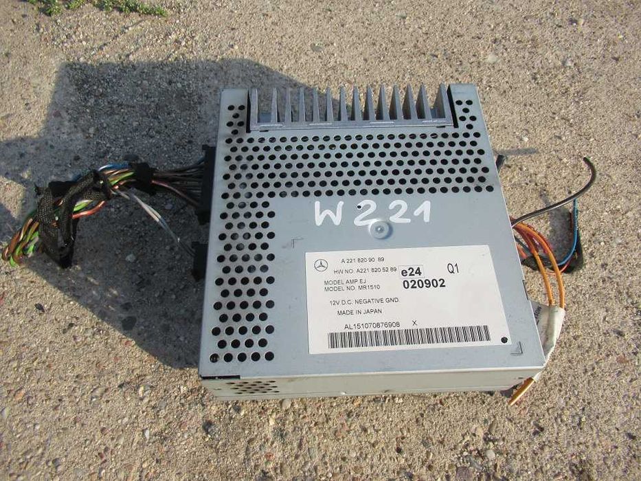 mercedes W221 wzmacniacz audio SPRAWDZONY