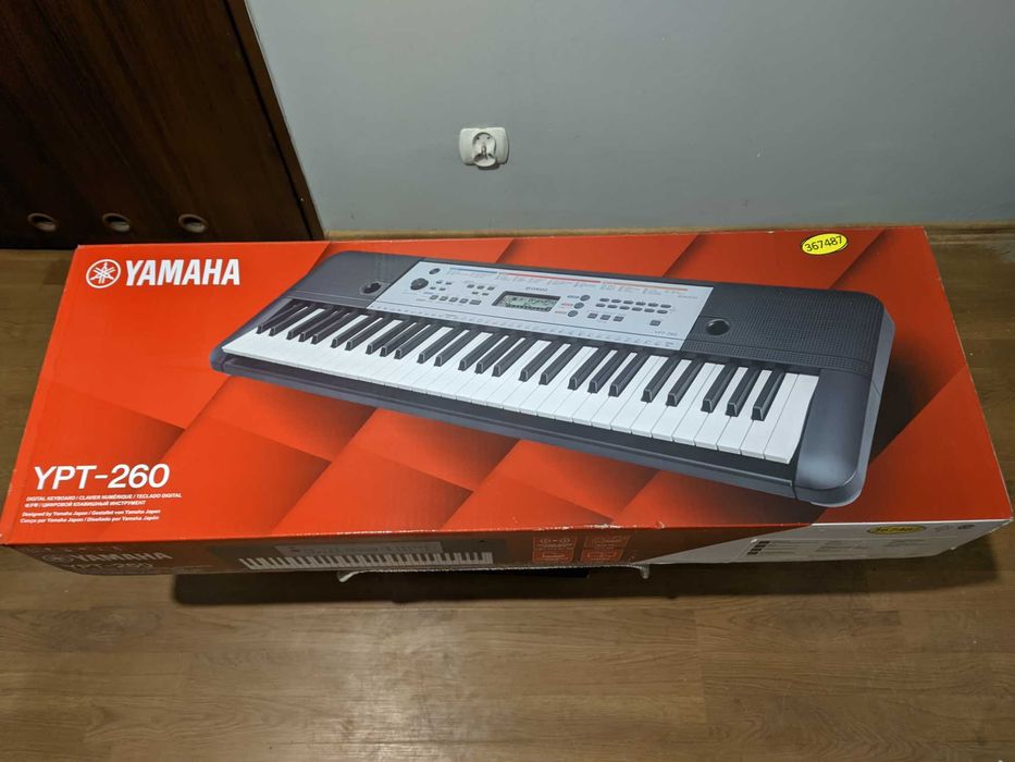 Yamaha YPT-260, stan bardzo dobry (jak nowy)
