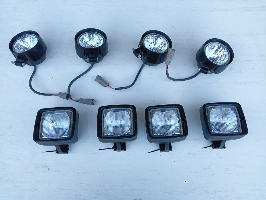 Reflektor roboczy, lampa halogenowa Steyr Multi, Case, New Holland
