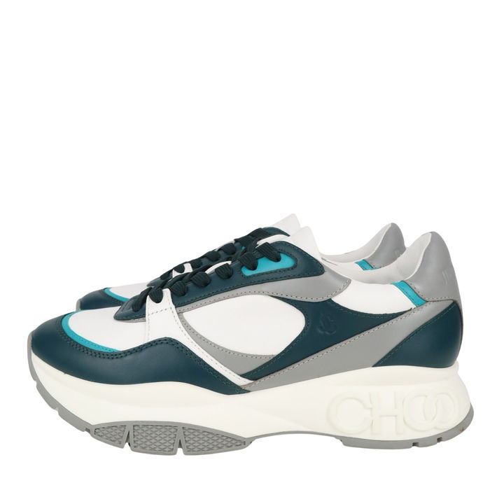 Jimmy Choo Buty męskie Trampki Rozmiar 42 Wielokolorowe Skórzane Buty codzienne Sportowe BU1432