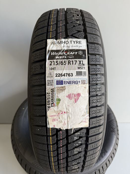 215/65 R17 104T XL Зимові шини Kumho WinterCraft WS71 SUV