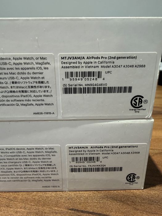 Apple AirPods Pro (2nd Generation) USB-C / MagSafe / Повний комплект. Куплені в офіційному магазині. Наушники. Навушники.