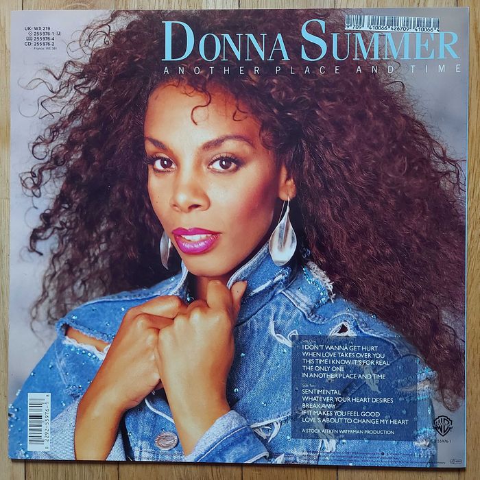 Donna Summer  Another Place And Time  1989  EU (M-/M) 1P + inne tytuły