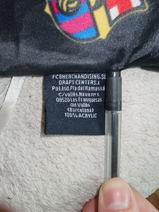 Flaga FC Barcelona sezon 08/09