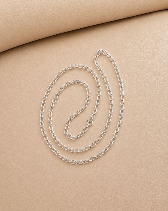 серебряная цепочка 925 пробы цепь на шею серебро
