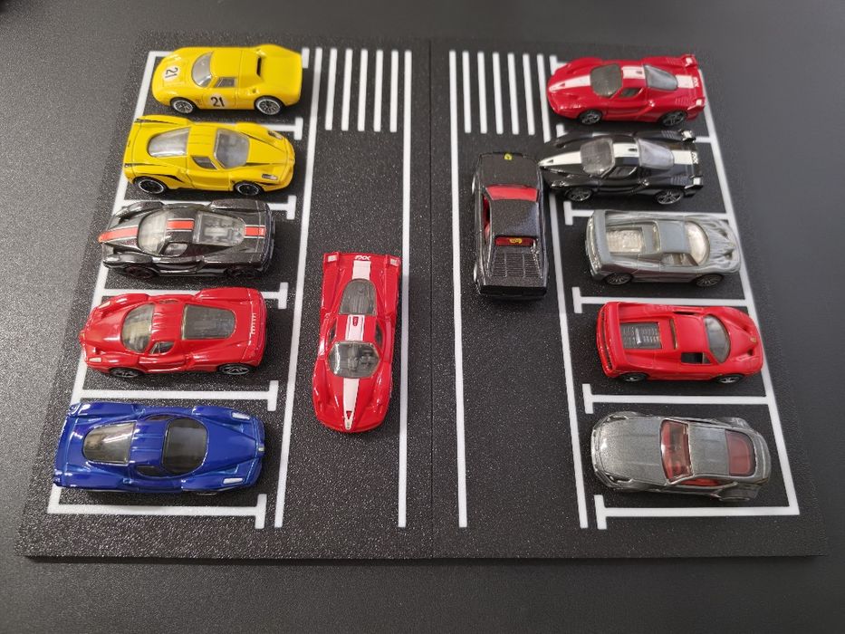 Estacionamento diorama 1/64
