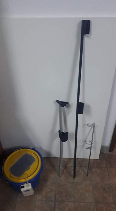 Canas de pesca material