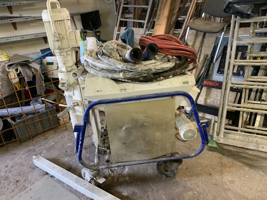 Agregat m3E do tynkowania ….