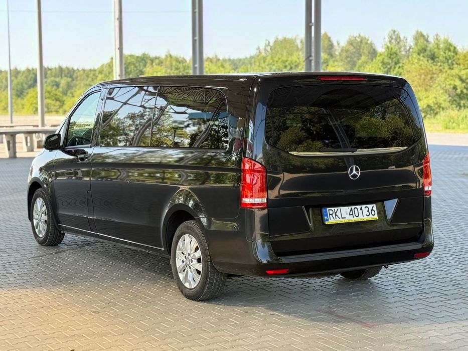 WYNAJEM Busa Mercedes Vito Tourer 9 osób Extra Long 2.2 BiTurbo 7G Bus