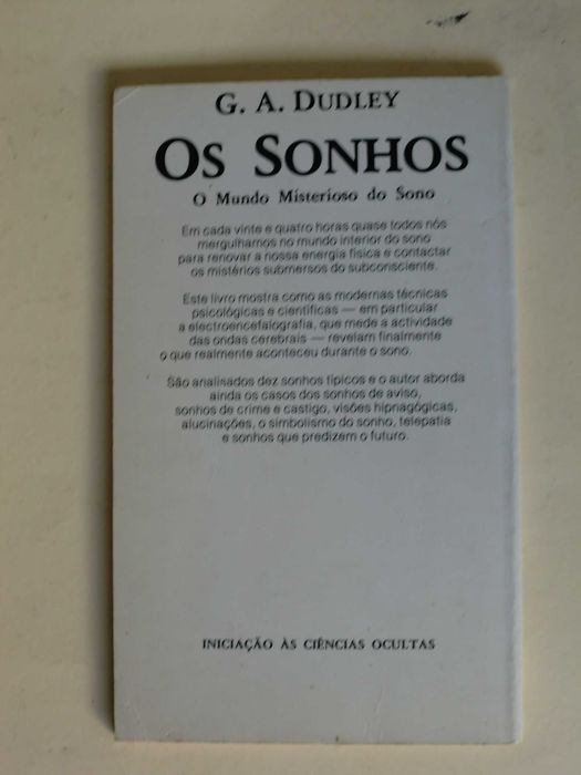 Os Sonhos
de G. A. Dudley