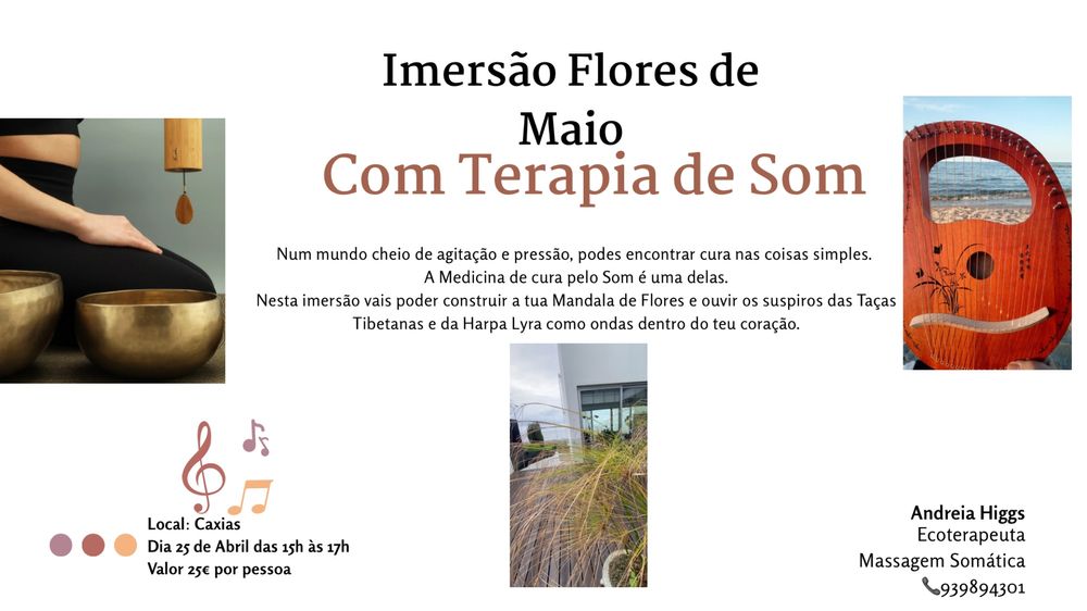 Workshop imersão na Natureza Flores de Maio