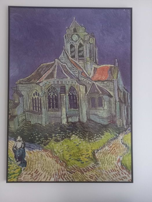 Obras de arte puzzle emoldurado