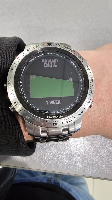 Garmin fenix chronos батарея до 20 днів комплект