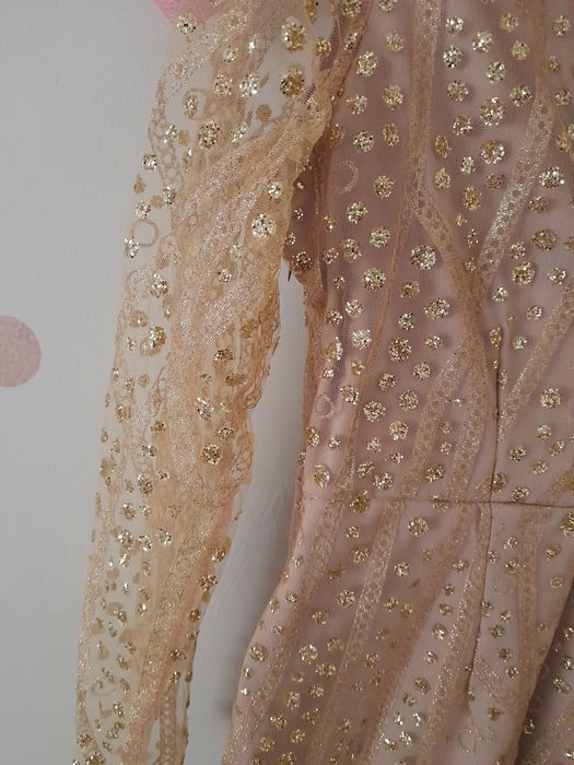 Sandbella sukienka brokat nowa