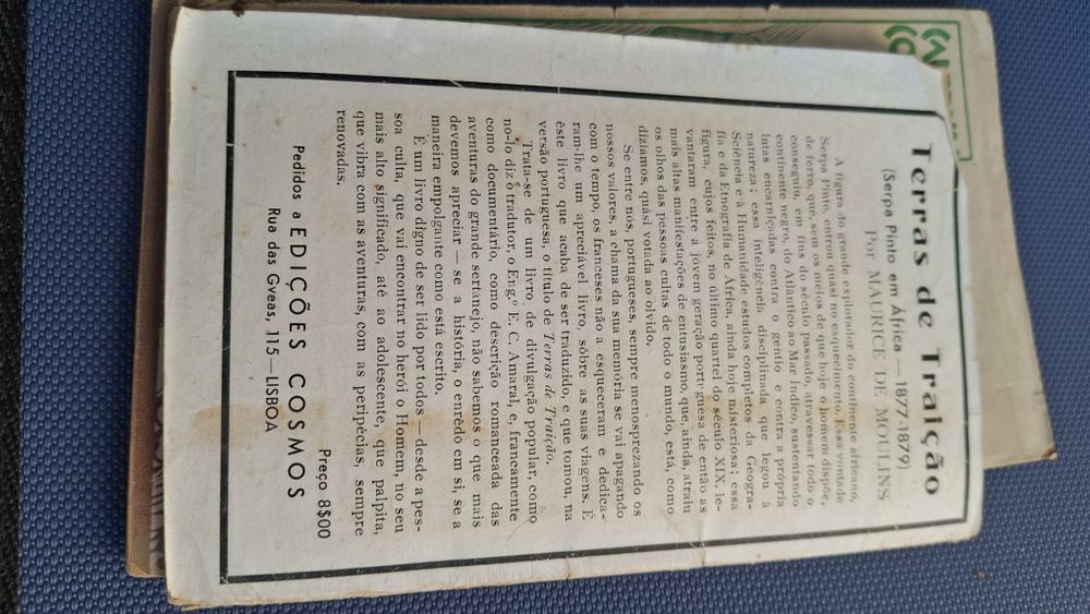 Cadernos coloniais Figueiredo de Barros por ten J Duarte Silva