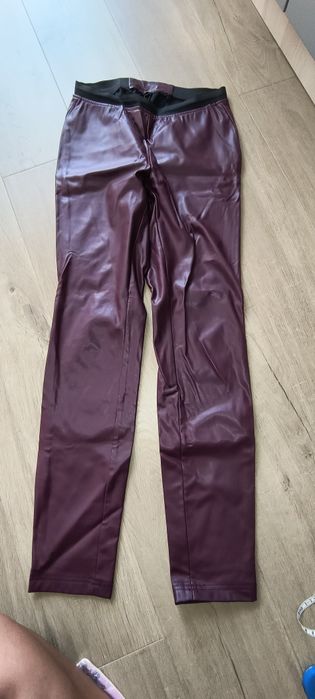 Legginsy skóra ekologiczna