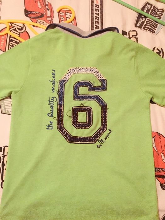 5 polos menino 8 anos Vendido azul Mayoral e vermelho