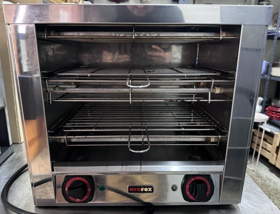 RedFox Opiekacz Toster Grill 2-poziomowy T-960 3 kW