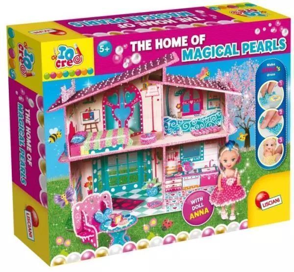 Io Creo. Magiczny domek z perełkami. Lisciani