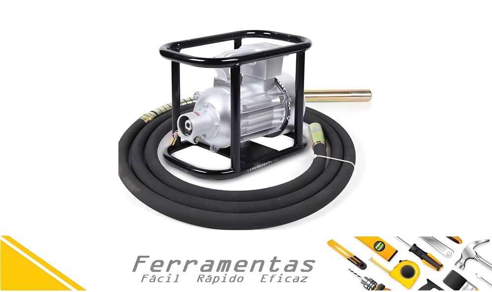 Vibrador de cimento / betão - 6 metros (Novo)