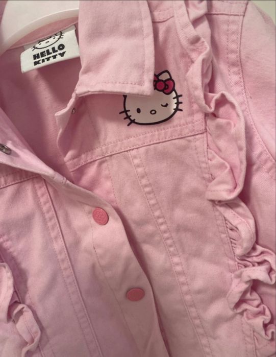 Katanka hello kitty różowa 110cm