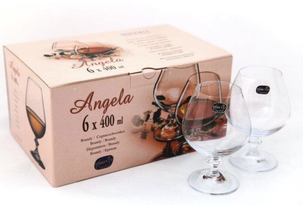 Бокалы для коньяка Bohemia Angela 400 ml