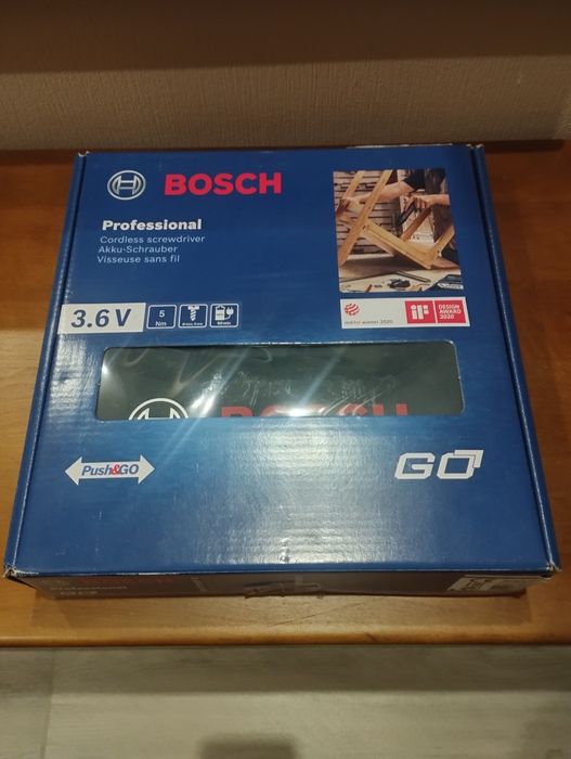 Акумуляторна викрутка Bosh