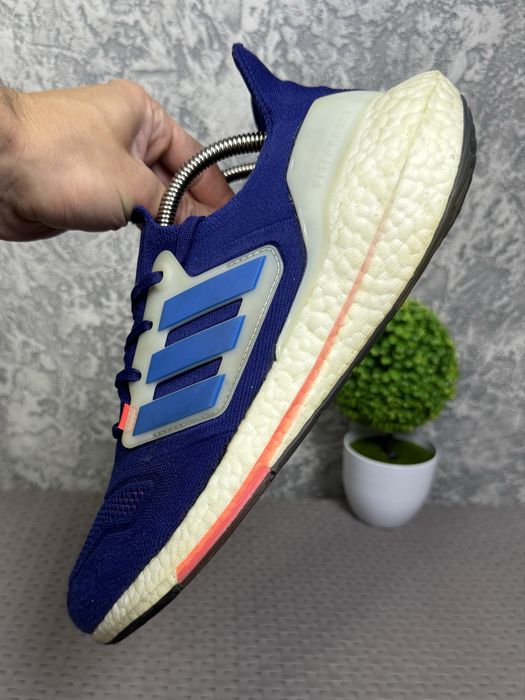 Adidas Ultra Boost кроссовки 44 размер спортивные синие