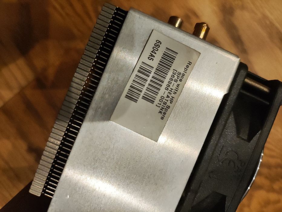 Chłodzenie CPU HP 6043A013901 z wentylatorem