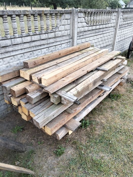 Baliki świerkowe i sosnowe 10x10 wysezonowane .