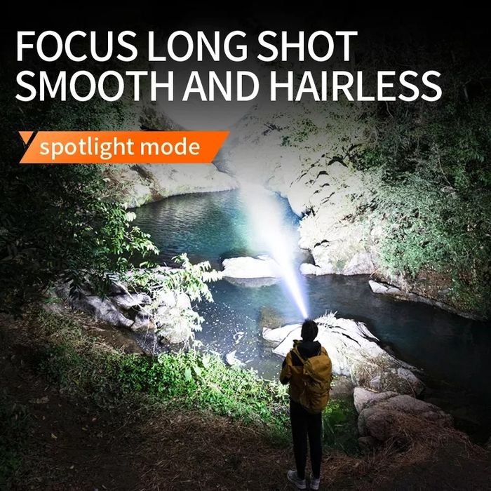 Налобный фонарь аккумуляторный LED ZOOM HL71 налобний ліхтар