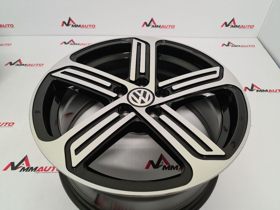Jantes Look Volkswagen Cadiz Preto Polido 16 (5x100)