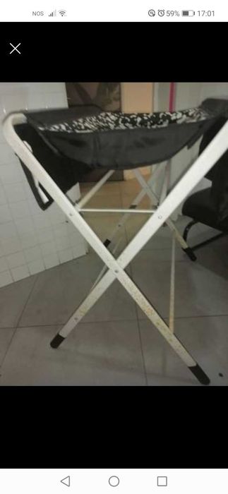 Fraldário desdobrável e lavável--como novo