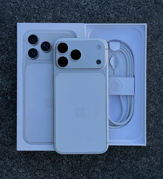 Iphone 17 promax 256GB Silver Troco