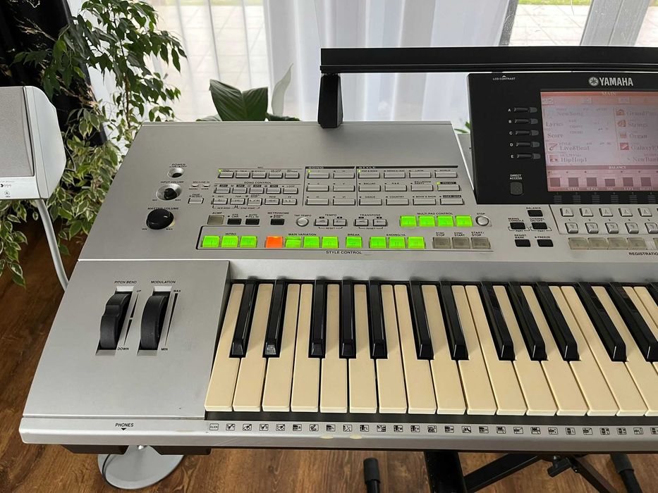 Keyboard aranżer Yamaha Tyros 1 uszkodzony
