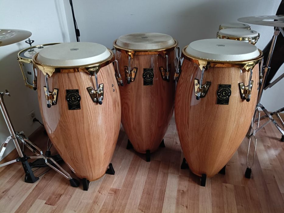 Bębny Conga Thomann Vienna Edition Martin Grubbinger 3 x 11,75
