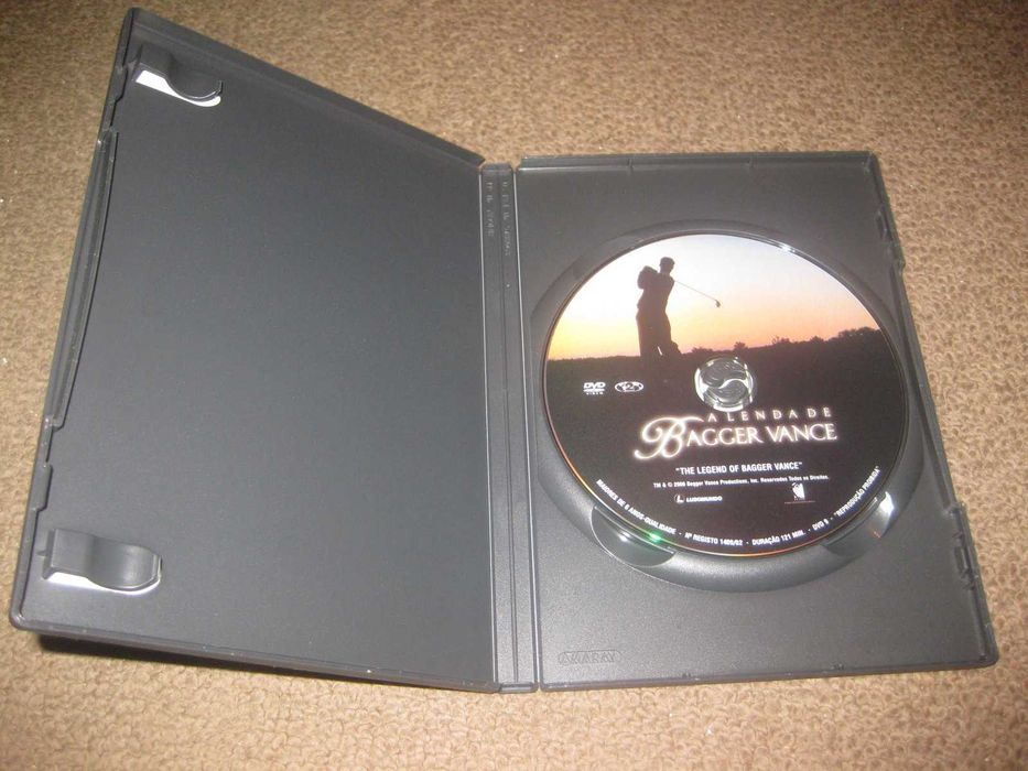 DVD "A lenda de Bagger Vance" com Will Smith