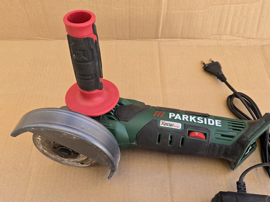 Rebarbadora Parkside 20V / 125mm (inclui Bateria e Carregador)
