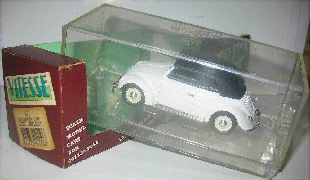 Vitesse - Volkswagen Carocha Cabriolet (fechado - branco) - 1949