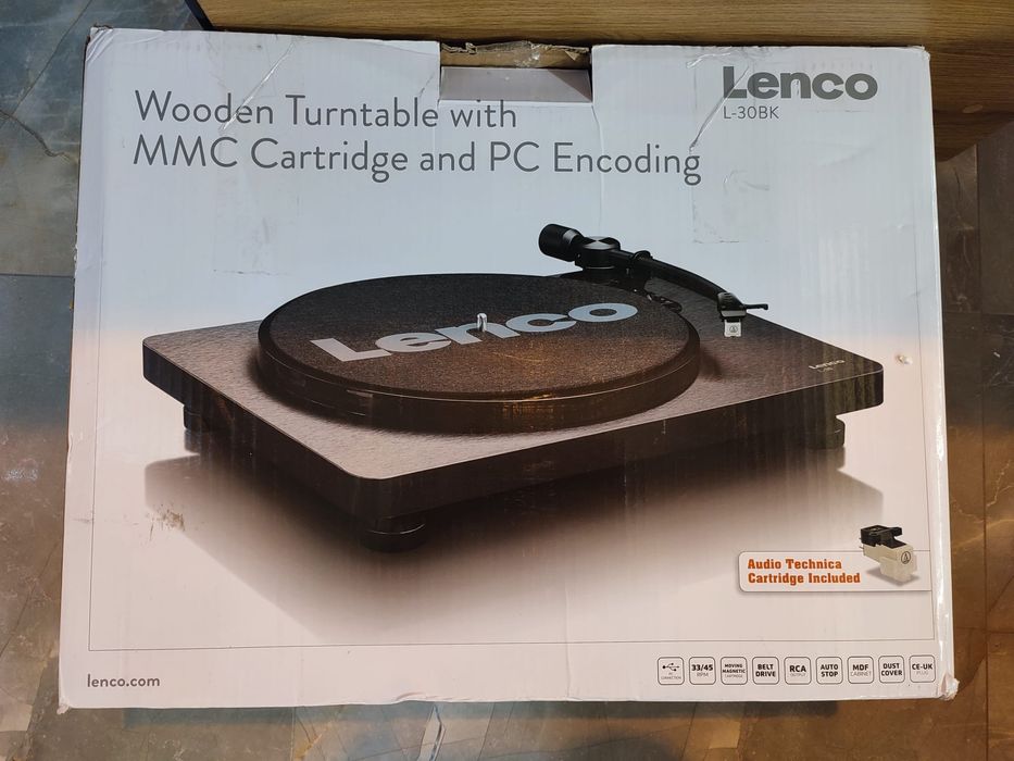 Gramofon Lenco L-30 BK