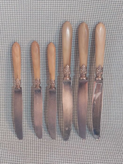 Talheres cabo de osso