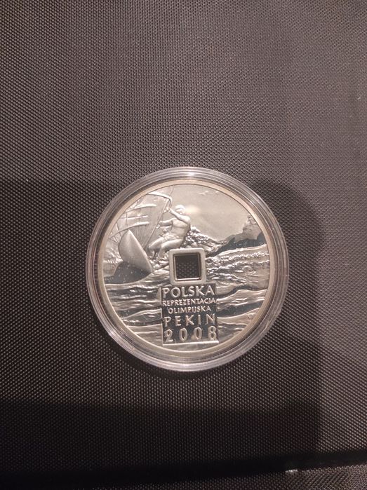 Moneta srebrna Pekin kwadrat 10 zł srebro Ag925