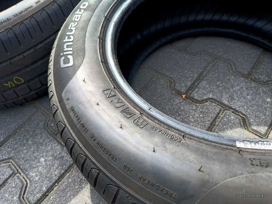 2020r 4Opony Letnie 215/60/16 99V PIRELLI Cinturato P7 Extra-Load ECOIMPACT Italy Bieżnik~5,5mm
