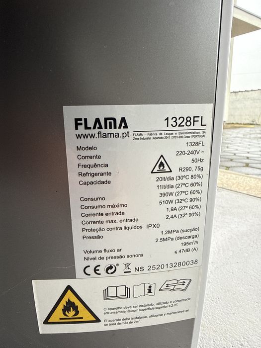 Desumificador Flama 5,5 litros