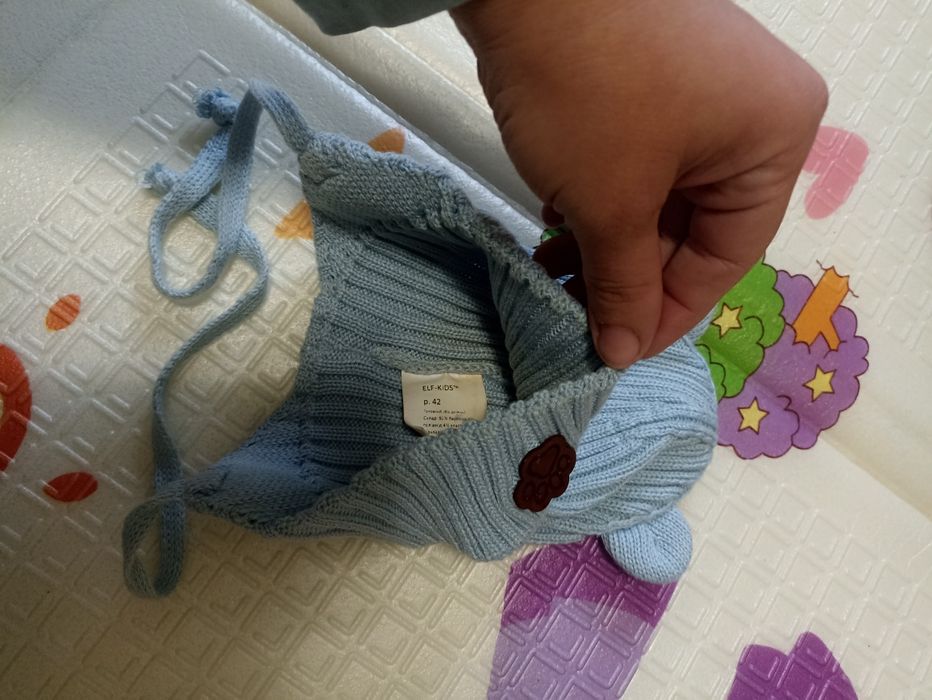 Шапочка в рубчик немовлят (весна)