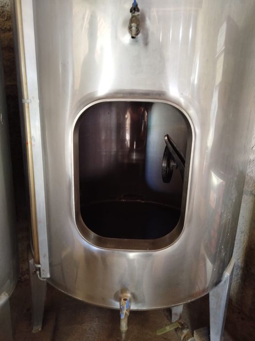 Cuba de inox 1000L