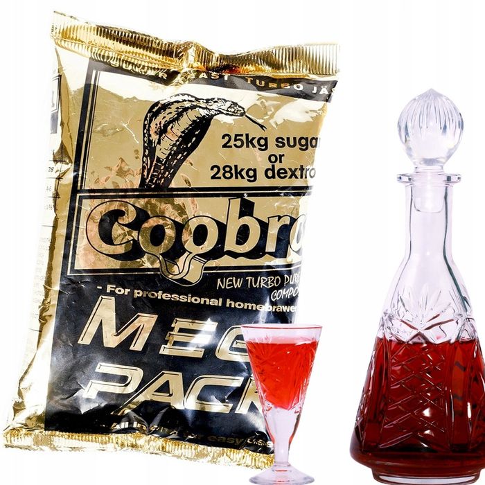 Drożdże Cobra Coobra Mega Pack na 25kg cukru SUPER