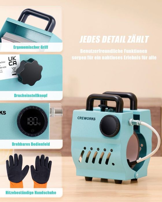 Prasa do sublimacji kubków Creworks F 110