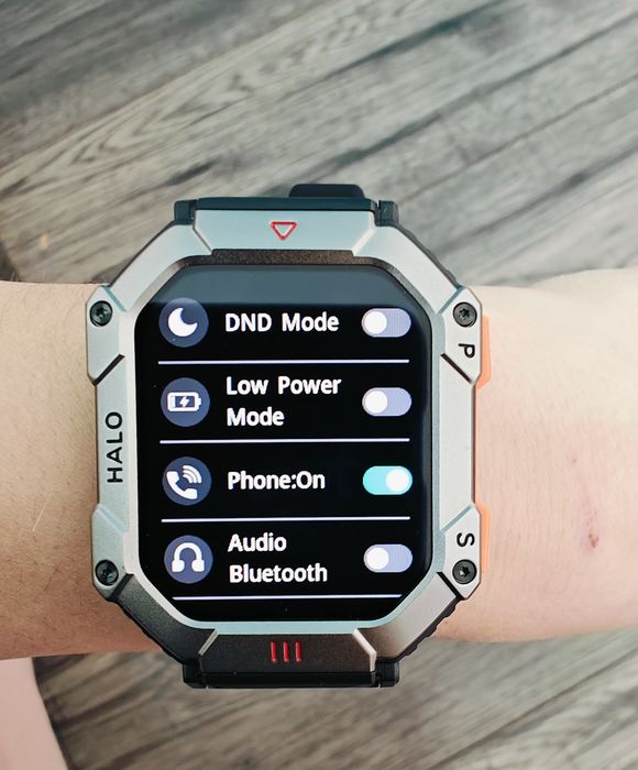Nowy męski zegarek smartwatch wojskowy inteligentny