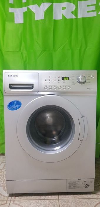 Пральна машина б/в Samsung 3.5 kg 1000об/хвил дисплеєм часу mod.WF0